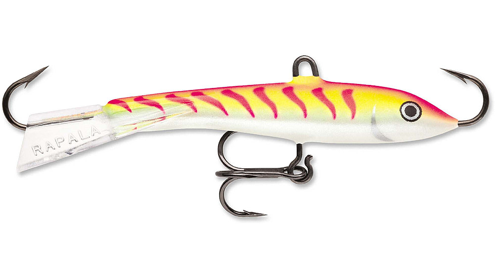 Rapala Jigging Rap 09 Lure, Pink Tiger UV, W9PTU