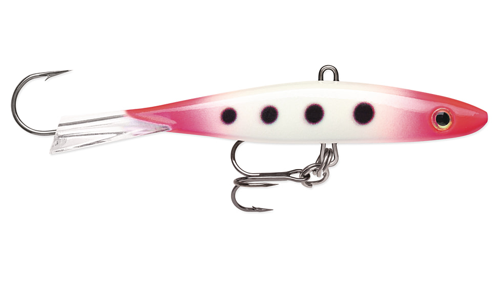 Rapala Jigging Shadow Rap, 09, Glow Pink Squirrel, JSDR09GPSQ