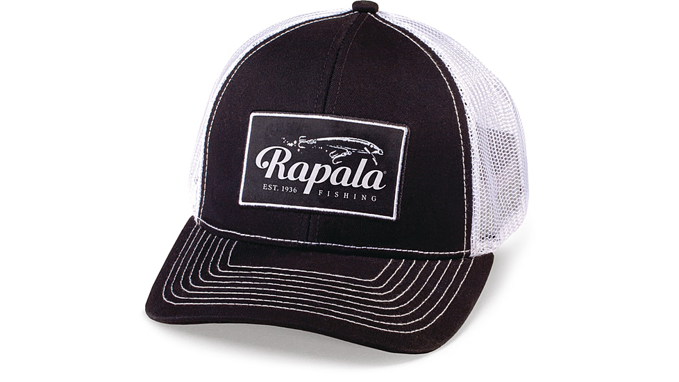 Rapala Mid Pro Cap Patch, Black, RMPC02
