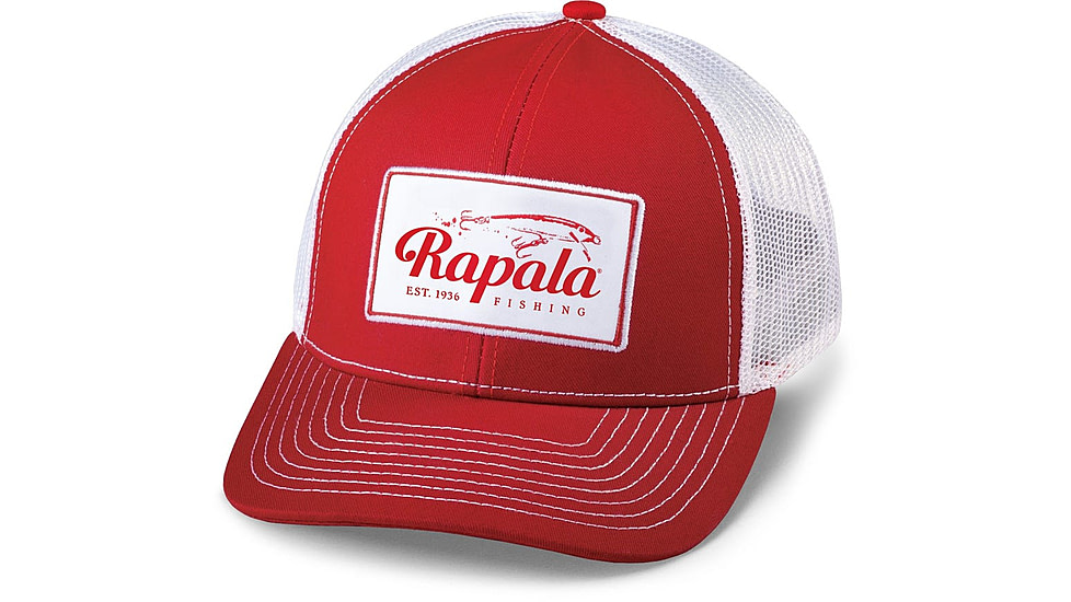 Rapala Mid Pro Cap Patch, Red, RMPC01