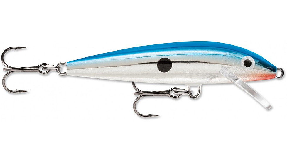 Rapala Original Floater 07 Jig, Chrome Blue, F07CHB