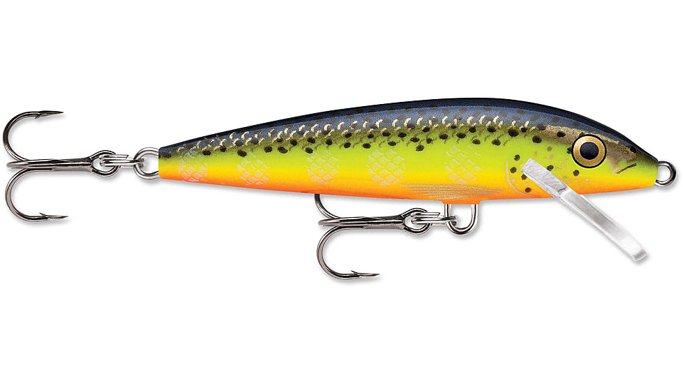 Rapala Original Floater 07 Lure, Hot Steel, F07HS