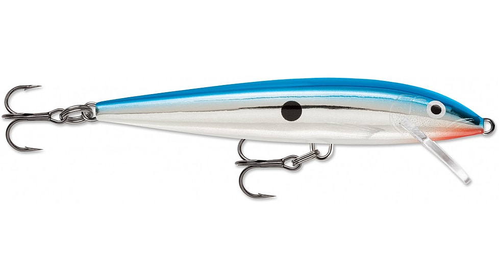 Rapala Original Floater 09 Jig, Chrome Blue, F09CHB