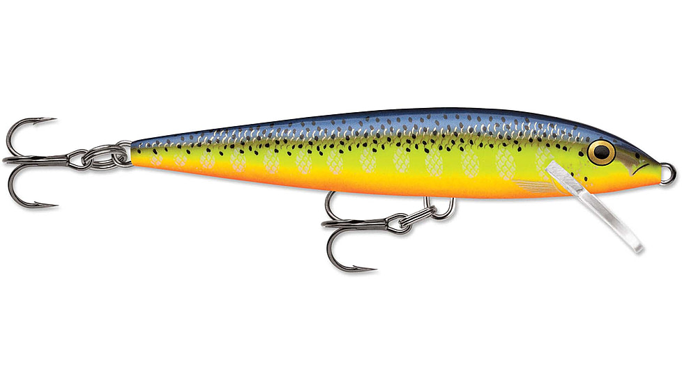 Rapala Original Floater 09 Lure, Hot Steel, F09HS