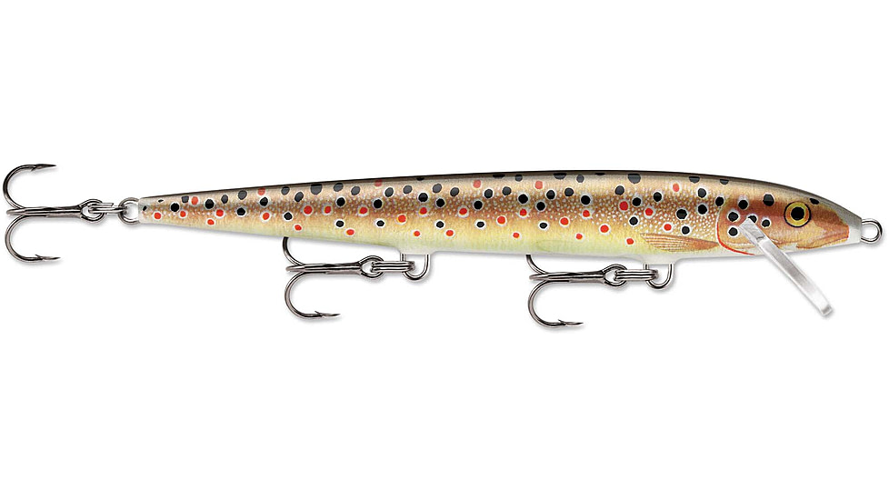 Rapala Original Floater 13 Lure, Brown Trout, F13TR