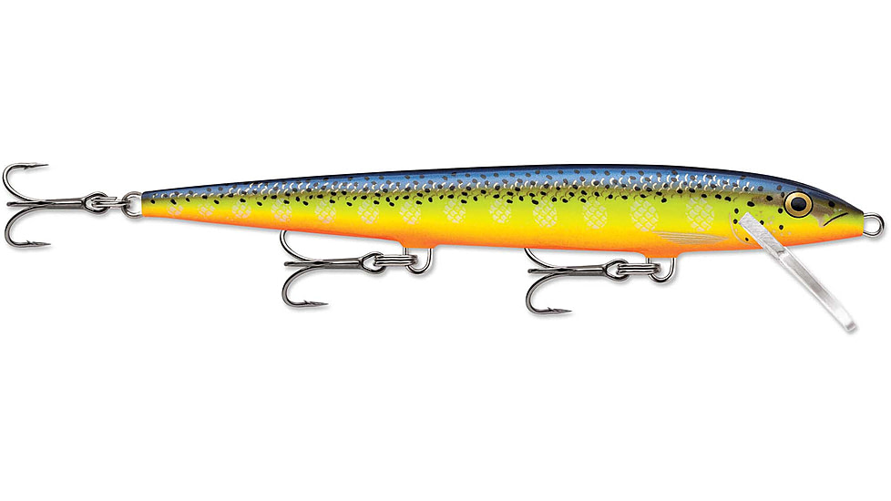 Rapala Original Floater 18 Lure, Hot Steel, F18HS