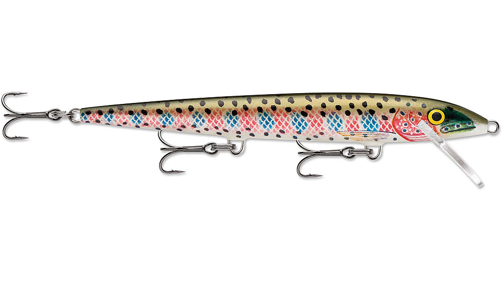 Rapala Original Floater 18 Lure, Rainbow Trout, F18RT
