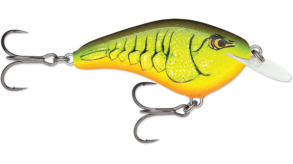 Rapala Otts Garage Slim 06 Lure, Chartreuse Rootbeer Crawdad, OGS06CRTBC