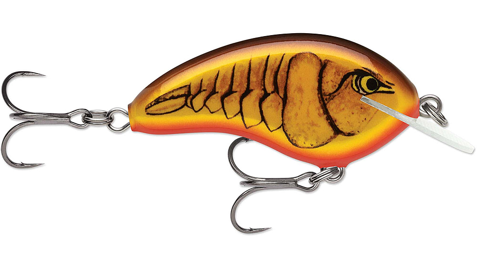 Rapala Otts Garage Tiny 04 Lure, Dark Brown Crawdad, OGT04DCW