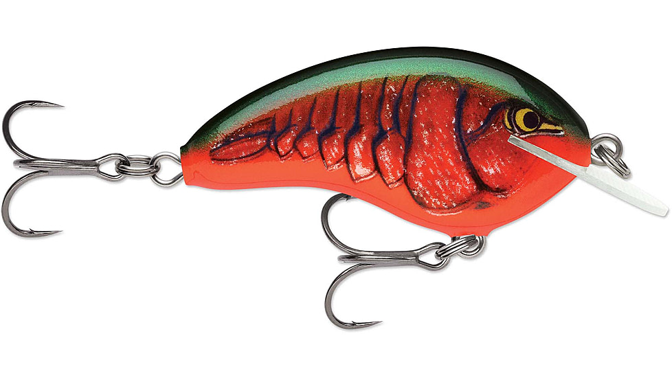 Rapala Otts Garage Tiny 04 Lure, Red Crawdad, OGT04RCW