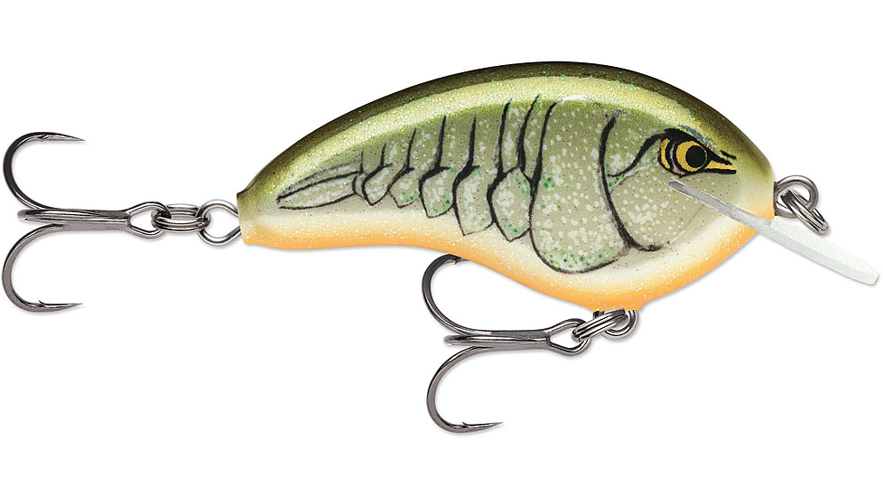 Rapala Otts Garage Tiny 04 Lure, Rootbeer Crawdad, OGT04RTBC