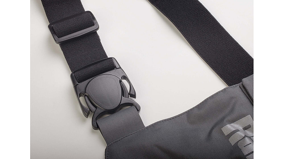 Rapala Rain Bib, Grey Red, XXL, RR1B-XXL