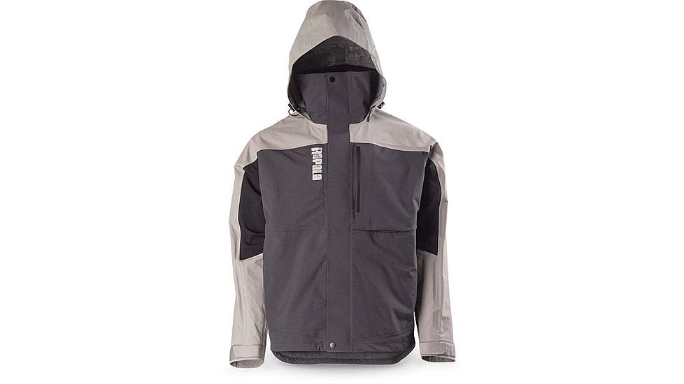 Rapala Rain Pro Jacket, Grey Black, 3XL, RR1PJ-3XL