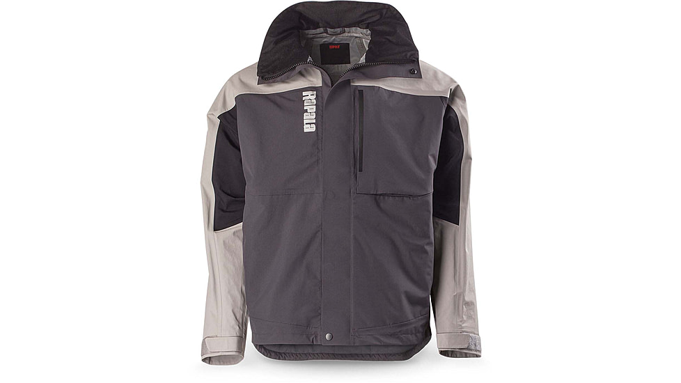 Rapala Rain Pro Jacket, Grey Black, 3XL, RR1PJ-3XL