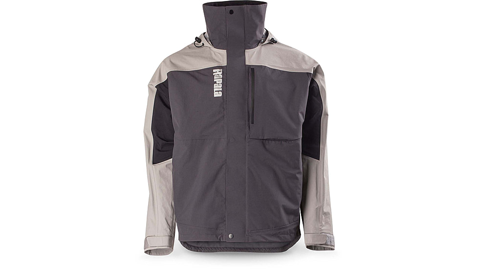 Rapala Rain Pro Jacket, Grey Black, 3XL, RR1PJ-3XL