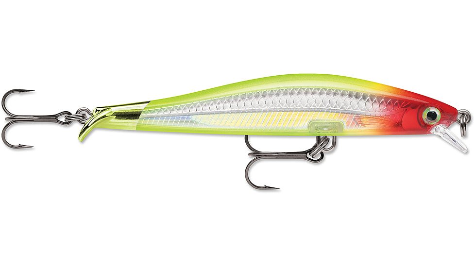 Rapala Ripstop 9 Jerkbait, 3-4Ft. Swimming Depth, Clown, 3-1/2in, 1/4oz, RPS09CLN