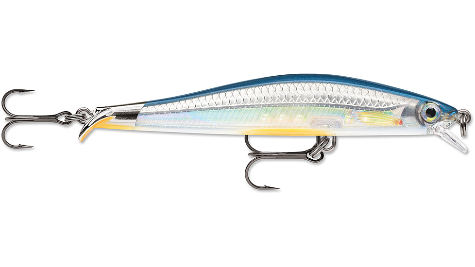 Rapala Ripstop 9 Jerkbait, 3-4Ft. Swimming Depth, Elite Blue, 3-1/2in, 1/4oz, RPS09EB