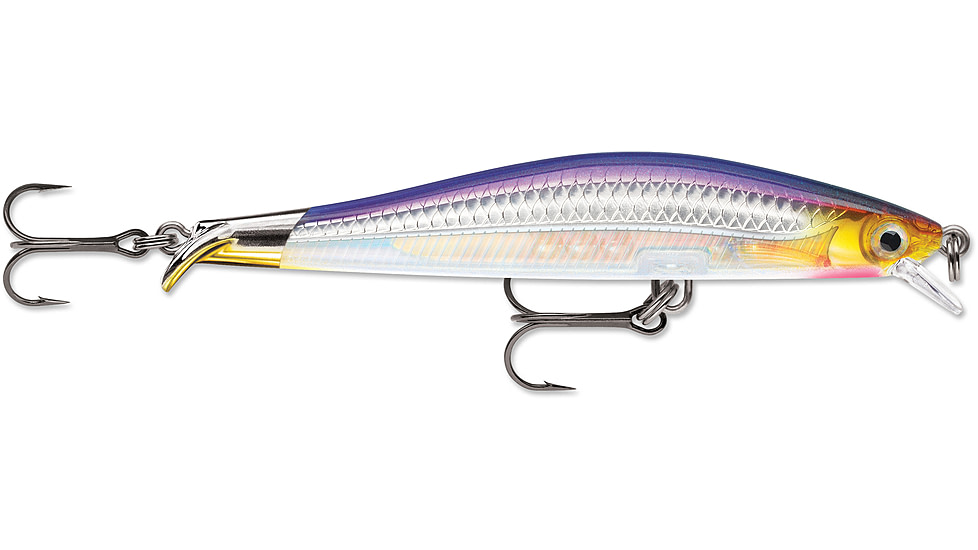 Rapala Ripstop 9 Jerkbait, 3-4Ft. Swimming Depth, Purpledescent, 3-1/2in, 1/4oz, RPS09PD