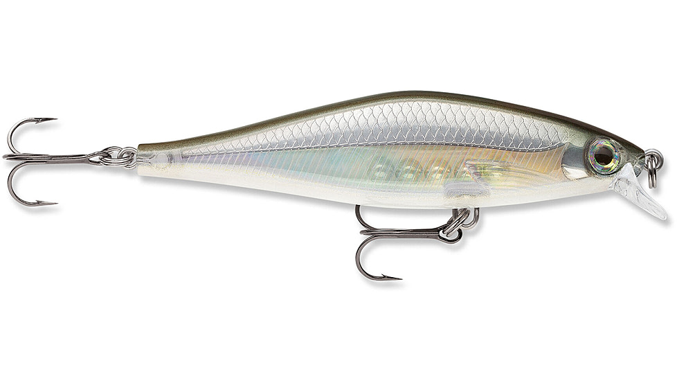 Rapala Shadow Rap Shad 09 Lure, Ghost Shiner, SDRS09GHSH