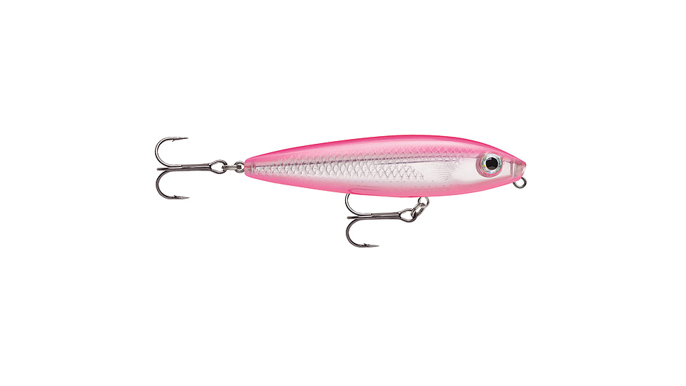 Rapala Skitter Walk 08 - Hot Pink &amp; Silver, SW08HP