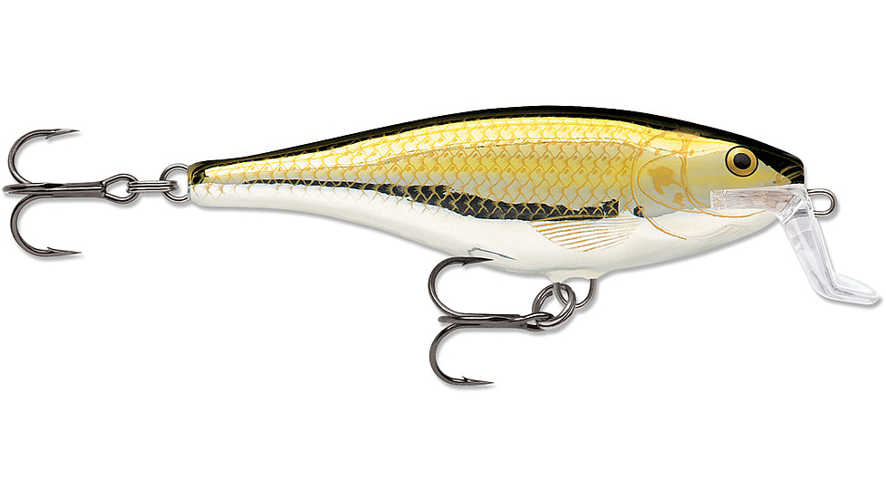 Rapala Super Shad Rap 14 Lure, Gold Shiner, SSR14GSH