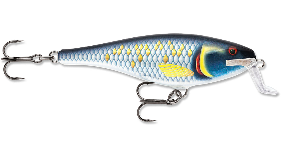 Rapala Super Shad Rap 14 Lure, Scaled Baitfish, SSR14SCRB
