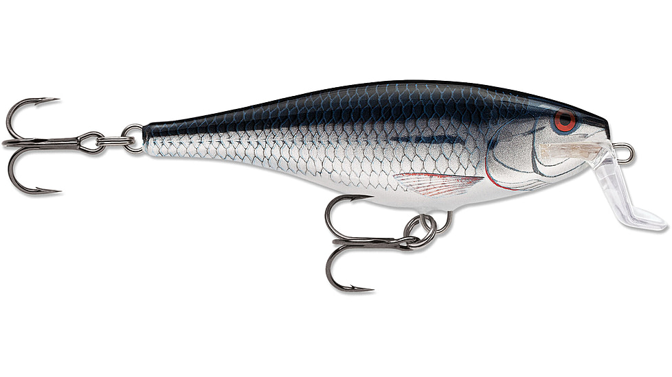 Rapala Super Shad Rap 14 Lure, Silver Shiner, SSR14SH