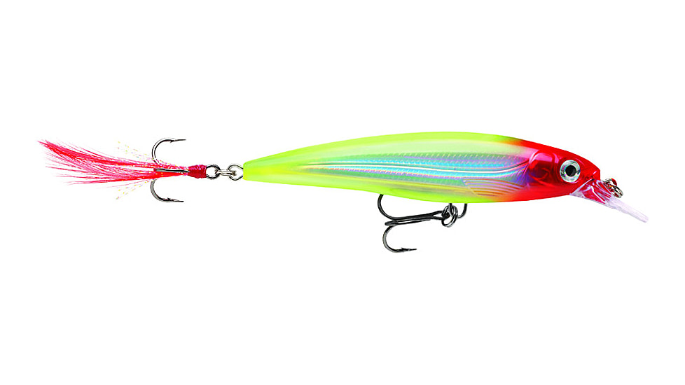 Rapala X-Rap Jerkbait, Suspending, Clown, 4in, 7/16oz, XR10CLN