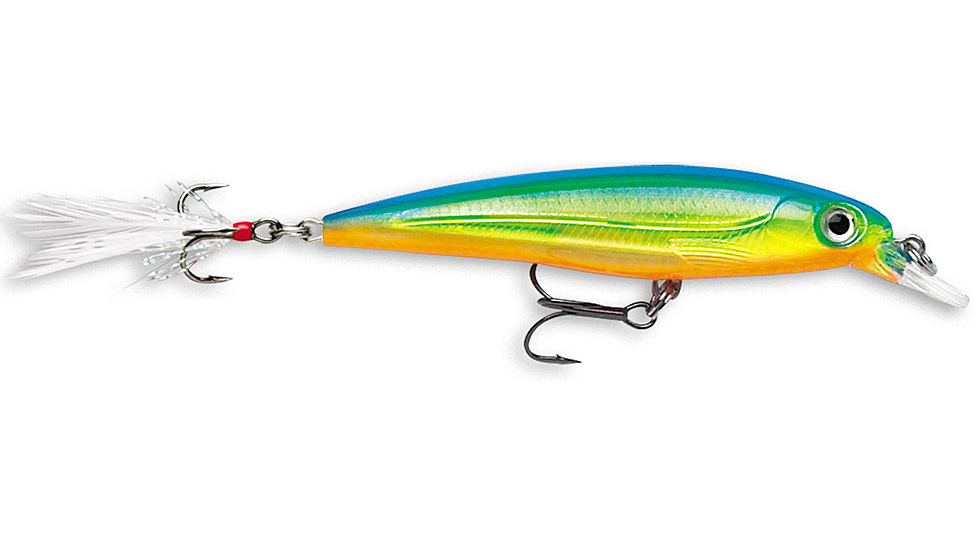 Rapala X-Rap Jerkbait, Suspending, Parrot, 4in, 7/16oz, XR10PRT