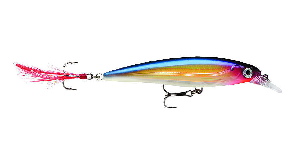 Rapala X-Rap Jerkbait, Suspending, Purple Gold, 3 1/8in, 1/4oz, XR08PG