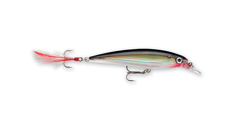 Rapala X-Rap Jerkbait, Suspending, Silver, 1 1/2in, 1/16oz, XR04S