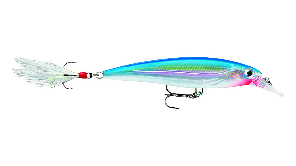 Rapala X-Rap Jerkbait, Suspending, Silver Blue, 2 1/2in, 1/8oz, XR06SB