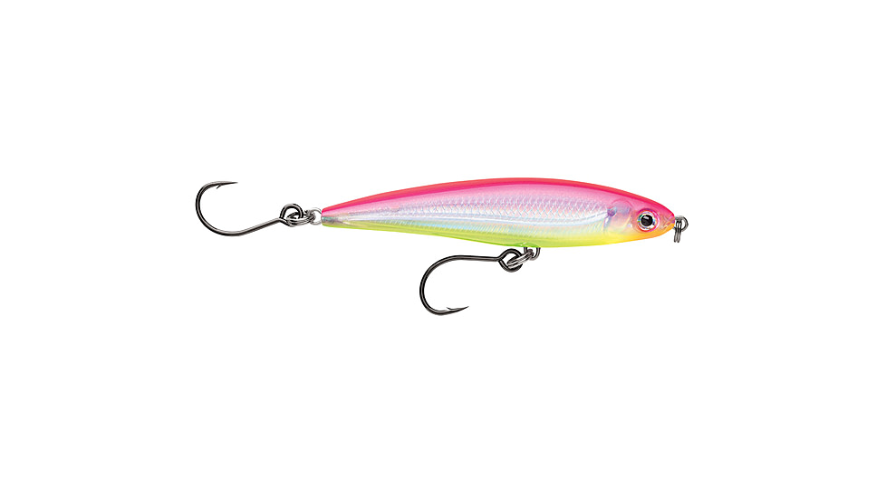 Rapala X-Rap Twitchin Minnow 4in Electric Chicken, SXRT10EC