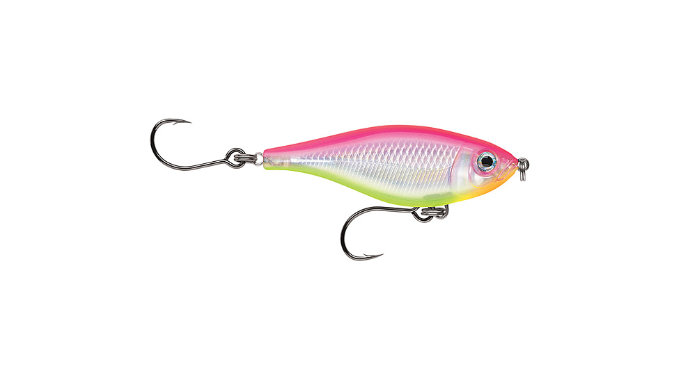Rapala X-Rap Twitchin Mullet 2-1/2in Electric Chicken, SXRTM06EC