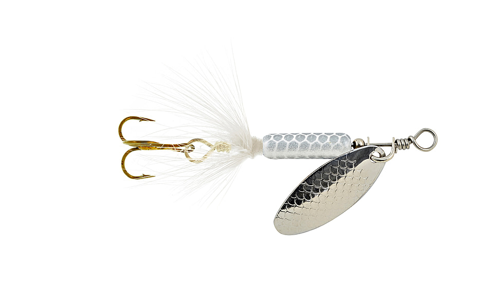 Ready 2 Fish Spinners 1/16,1/8 White Scale, R2FR-WHITE6