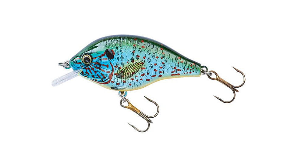 Rebel Lures Rebel Bluegill Crankbait, 2 1/2in, 1/4 oz, Floating, Punkinseed, F82537