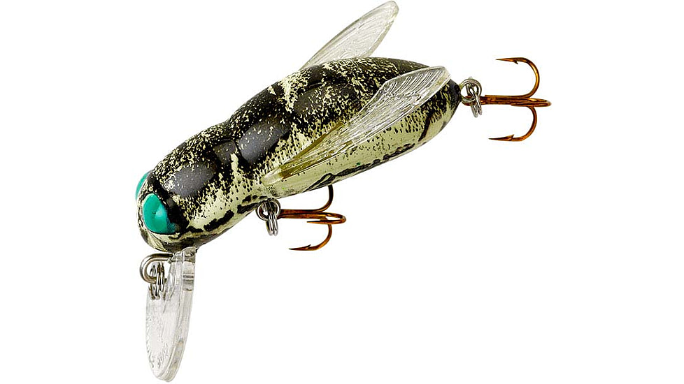 Rebel Lures Rebel Bumble Bug Crankbait, 1 1/2in, 7/64 oz, Floating, Horse Fly, F7412