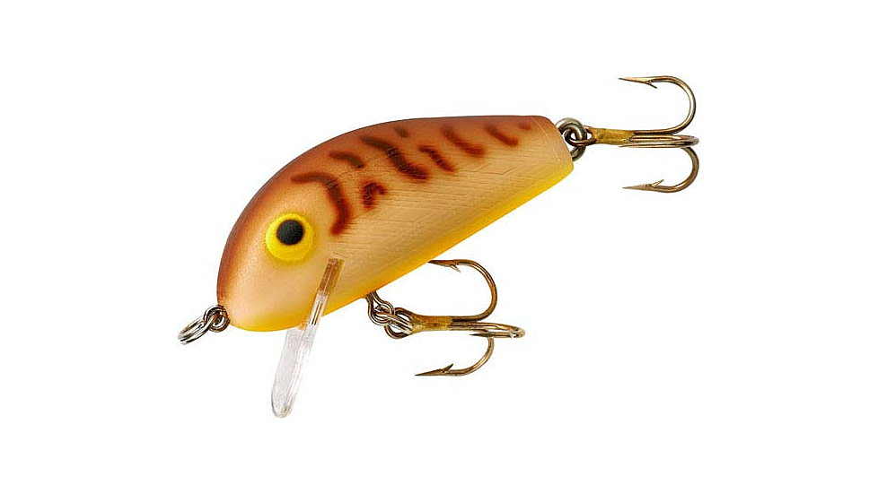 Rebel Lures Rebel Humpback Crankbait 1.75in, 1/4oz, Brown Craw, F2535