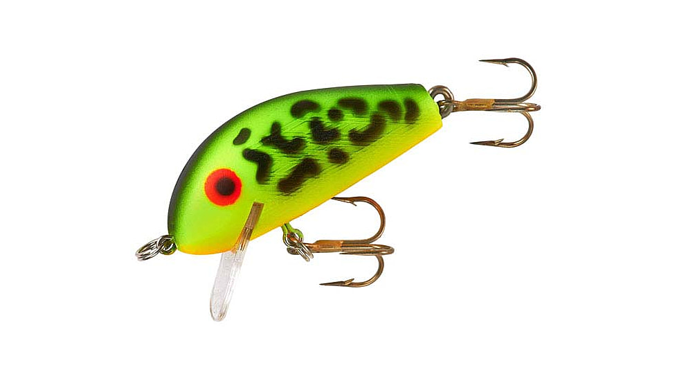 Rebel Lures Rebel Humpback Crankbait 1.75in, 1/4oz, Firetiger, F2556