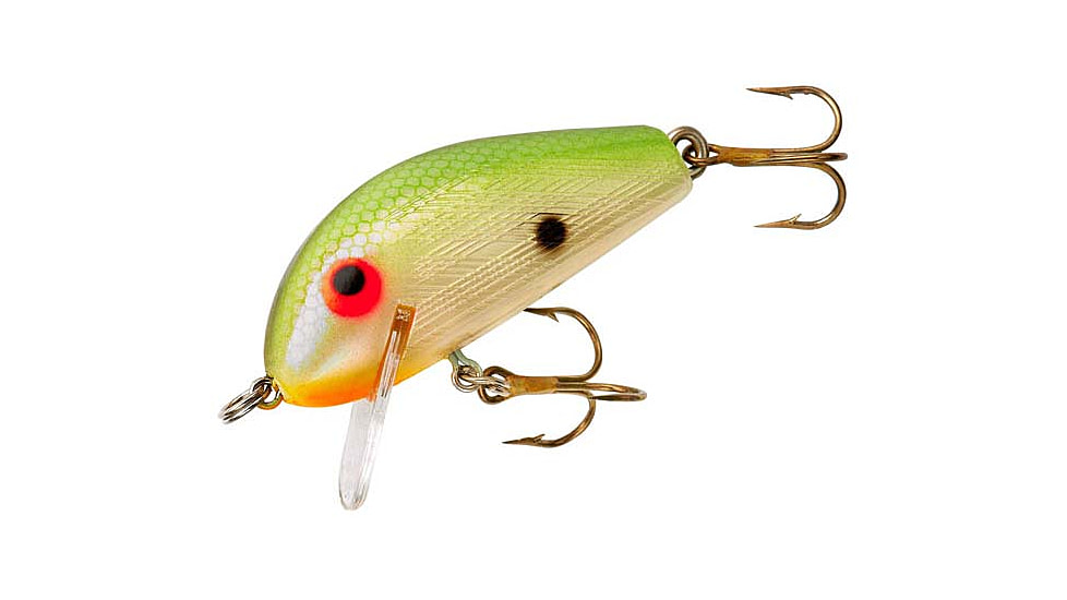 Rebel Lures Rebel Humpback Crankbait 1.75in, 1/4oz, Green Shad, F25546