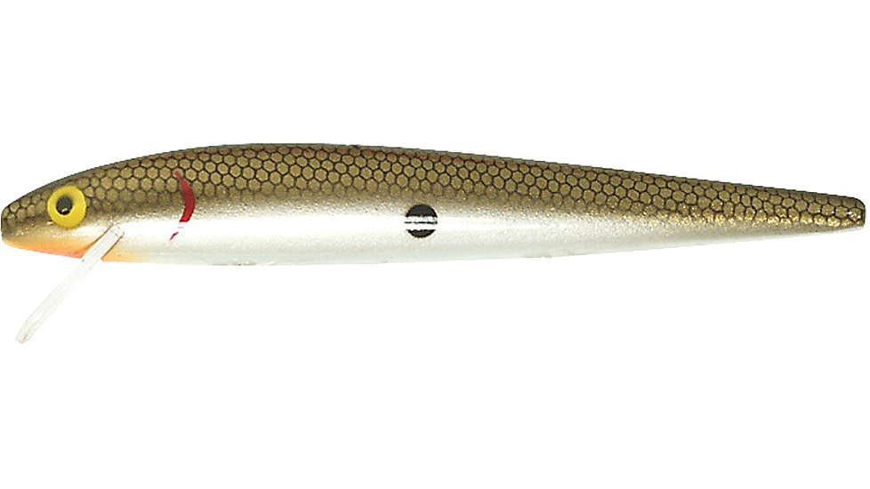 Rebel Lures Rebel Jointed Minnow Lure, Floating, Tennessee Shad, 1 7/8in, 3/32oz, J4948
