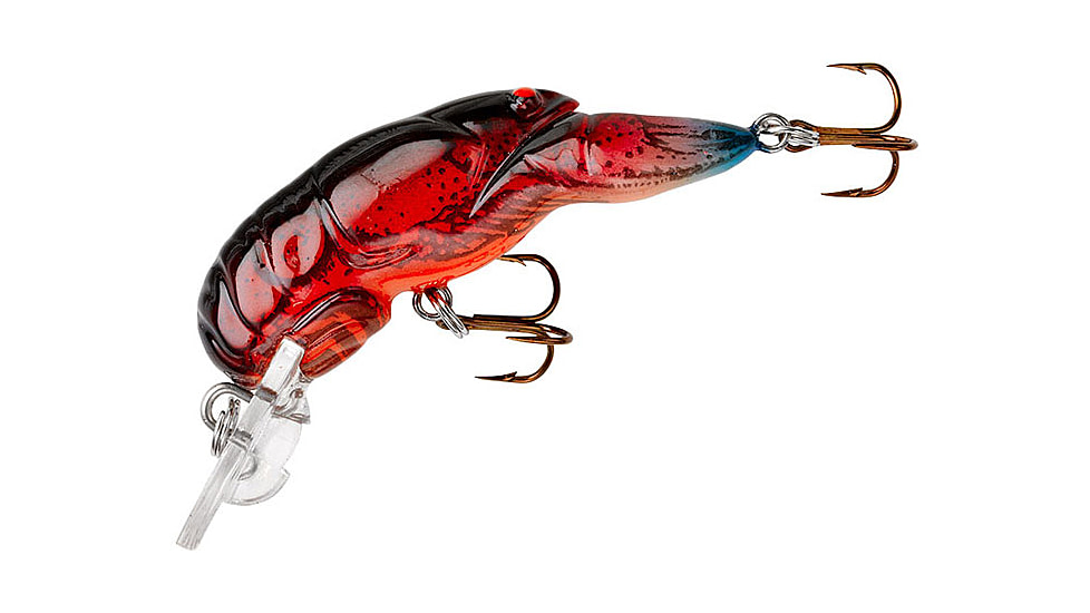 Rebel Lures Rebel Lures Rebel Deep Teeny Wee Crawfish Lure, 1 1/2in, 1/9oz, Floating, Nest Robber, 1-1/2in 1/10 oz, D7765