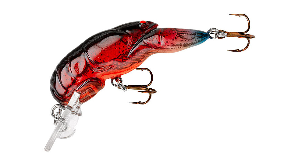 Rebel Lures Rebel Teeny Wee Crawfish Bait 1 1/2in, 1/10 oz, Floating, Nest Robber, F7765