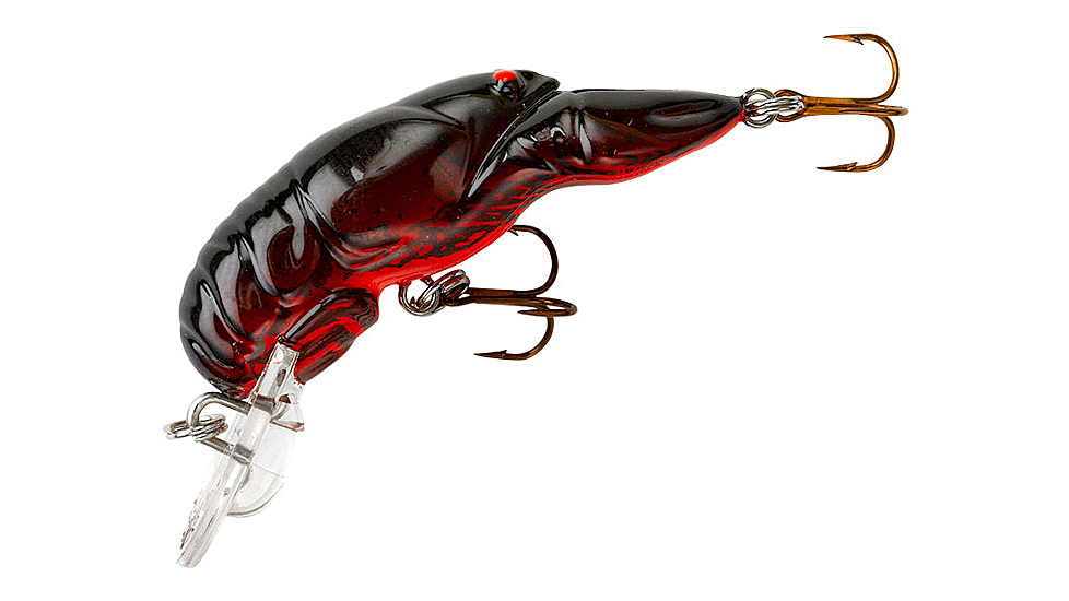 Rebel Lures Rebel Teeny Wee Crawfish Bait 1 1/2in, 1/10 oz, Floating, Texas Red, F7740