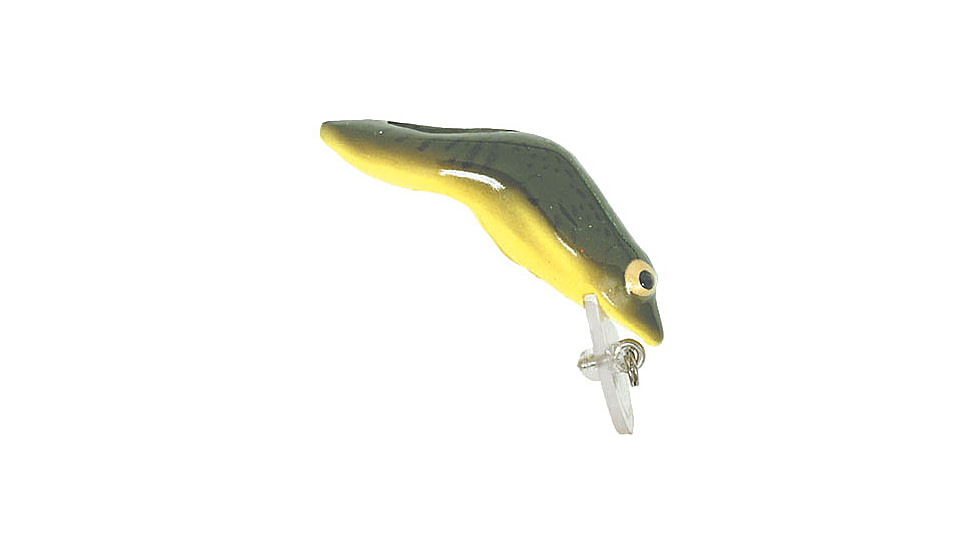 Rebel Lures Rebel Teeny Wee Frog, 1 1/2in, 1/8 oz, Green Bullfrog, F7060