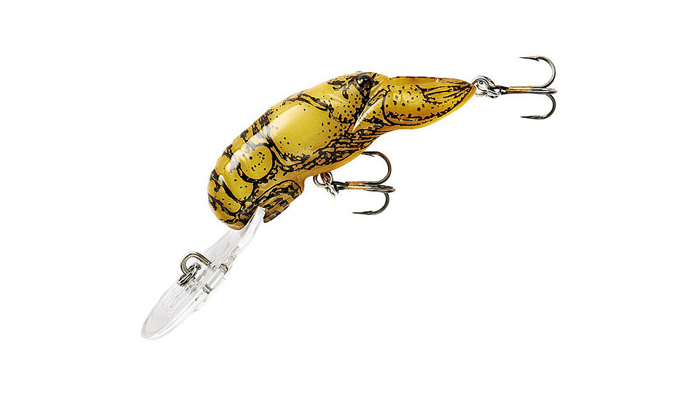 Rebel Lures Rebel Wee-Crawfish Crankbait 2in, 1/5oz, Floating, Natural Tan, F76551