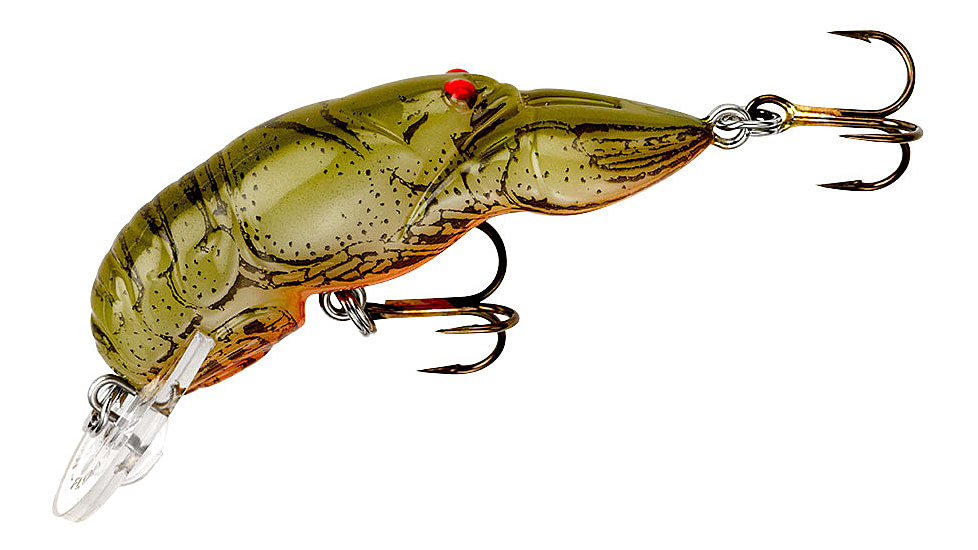 Rebel Lures Rebel Wee-Crawfish Crankbait 2in, 1/5oz, Floating, Stream Crawfish, F7660