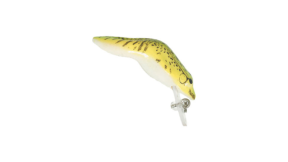 Rebel Lures Rebel Wee Frog, 2in, 3/8 oz, Floating, Chartreuse Frog, F7179