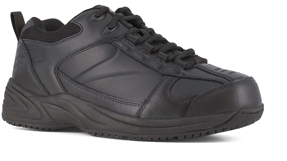 Reebok Mens Jorie Street Sport Oxford Jogger Shoes, Black, 8.5, RB1100-BLACK-8.5-MENS-W