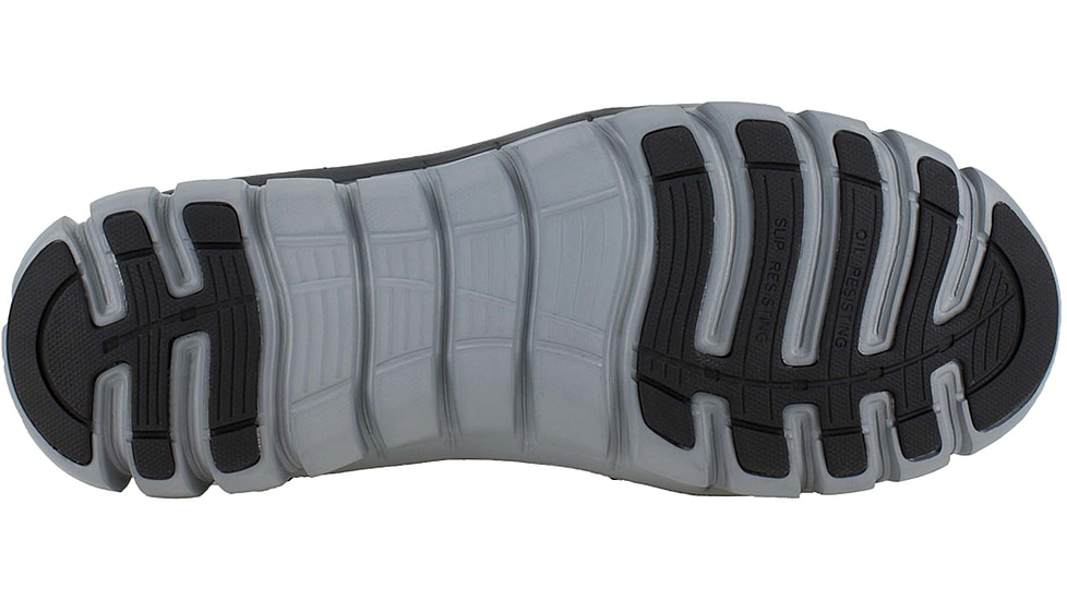 Reebok Mens Sublite Cushion Work Athletic Oxford Shoes, Black, 10.5, RB4041-BLACK-10.5-MENS-M